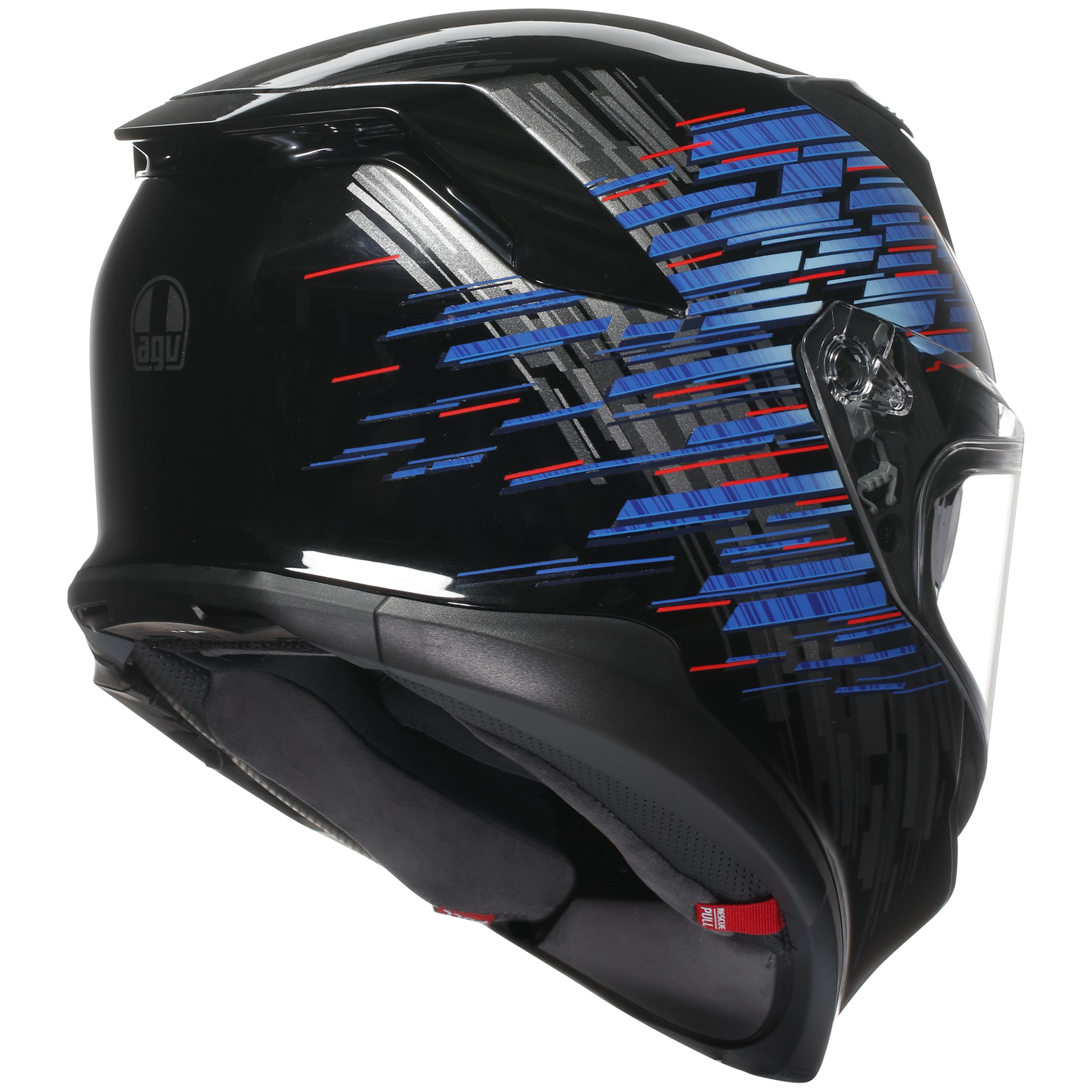 AGV K7 Sports Touring Helmet Genisys - Black / Blue / Grey