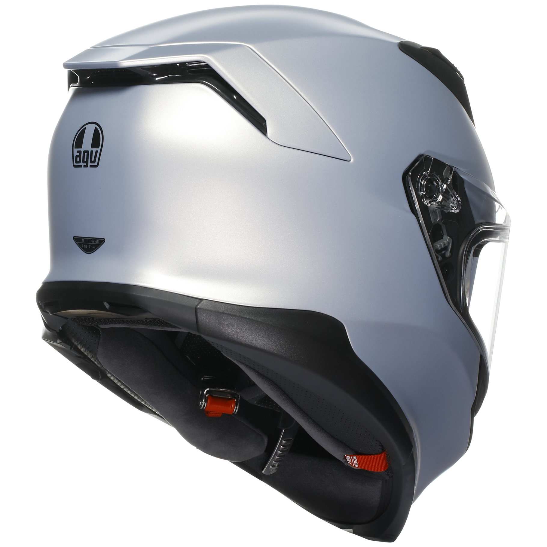 AGV K7 Sports Touring Helmet Solid - Matt Prisma Silver