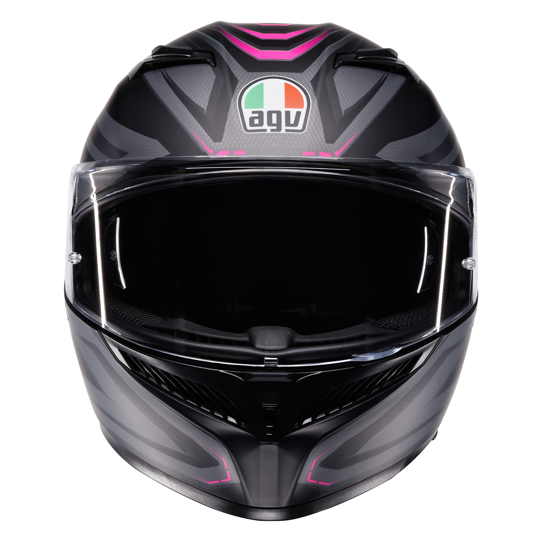 AGV K3 ECE 22.06 Syth - Matt Black / Pink