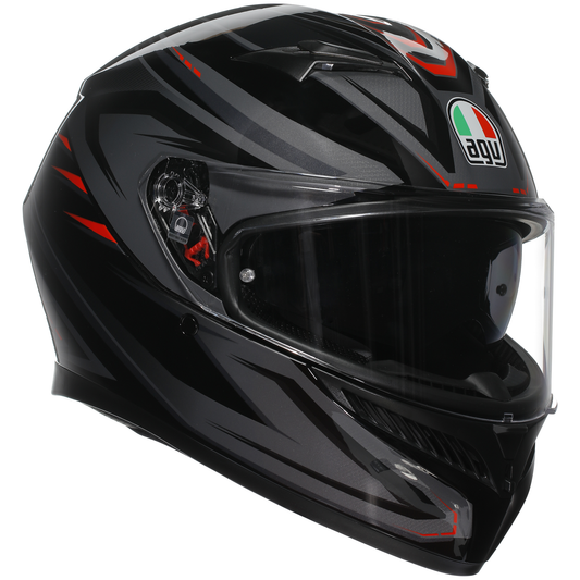 AGV K3 ECE 22.06 Syth - Black / Red