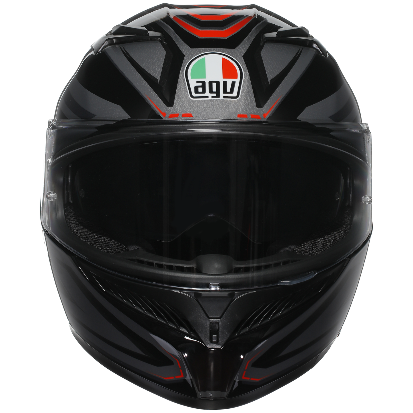 AGV K3 ECE 22.06 Syth - Black / Red
