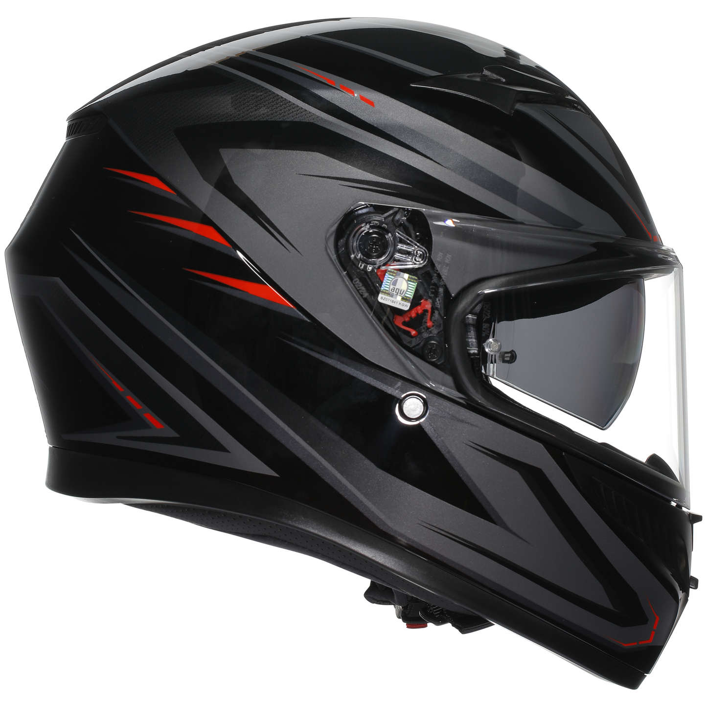 AGV K3 ECE 22.06 Syth - Black / Red