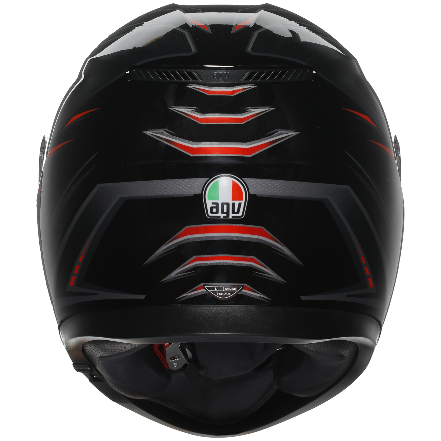 AGV K3 ECE 22.06 Syth - Black / Red
