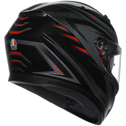AGV K3 ECE 22.06 Syth - Black / Red