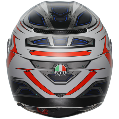 AGV K3 ECE 22.06 Space - White / Fluo Red