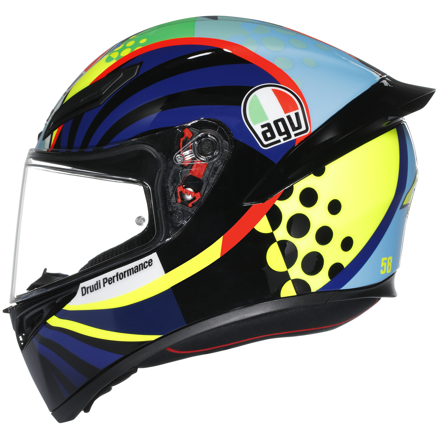 AGV K1-S Rossi Winter Test 2020 - Replica