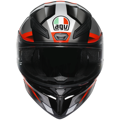 AGV K1-S Fastlap - Black / Grey / Red