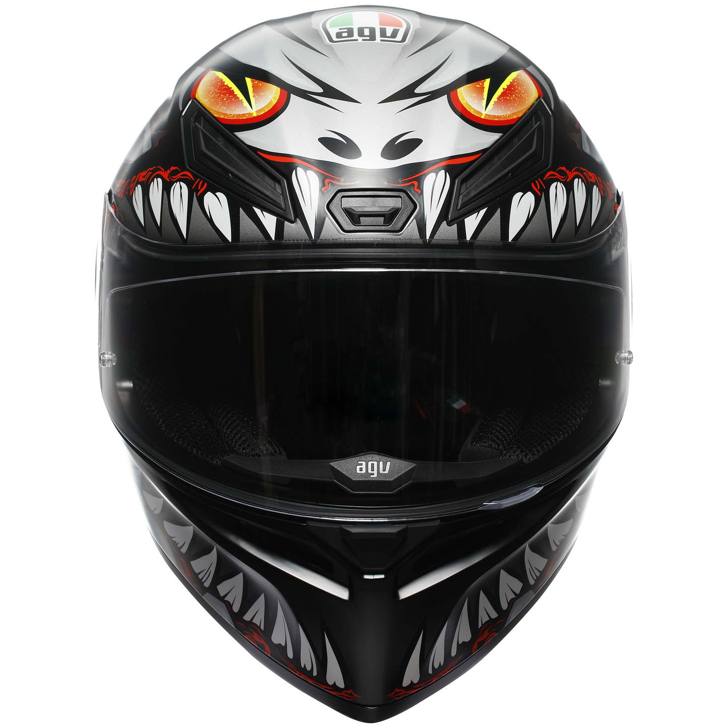 AGV K1-S Lyzard - Black / Grey / Red