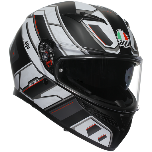 AGV K3 Rivia ECE 22.06 - Matt Black / White