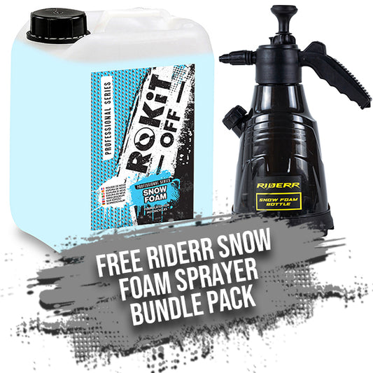 Rokit Off Snow Foam 5 Litre - FREE RIDERR SPRAYER