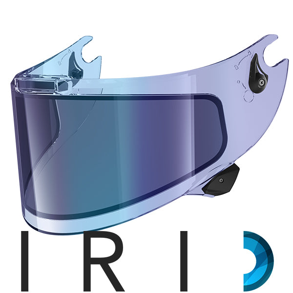 Shark Aeron Photochromic Visor - Irid Blue