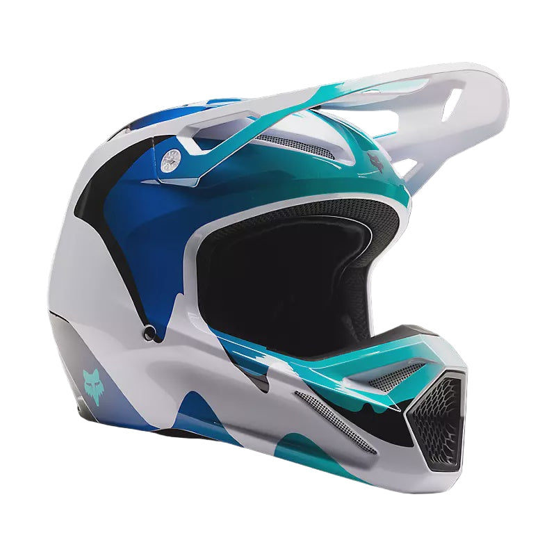 Fox V1 Kozmik Motocross Off-Road Helmet - Blueberry