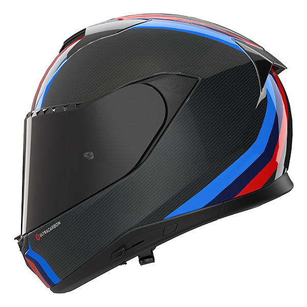 Nolan X-904 Ultra Carbon Gemini 351 - Carbonio / Bianco / Rosso / Blu