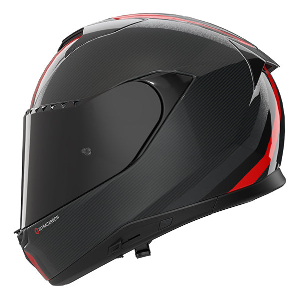 Nolan X-904 Ultra Carbon Gemini 352 - Carbonio / Nero / Rosso / Anthracite