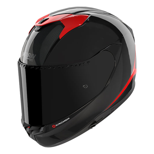 Nolan X-904 Ultra Carbon Emblema 353 - Carbonio / Nero / Rosso