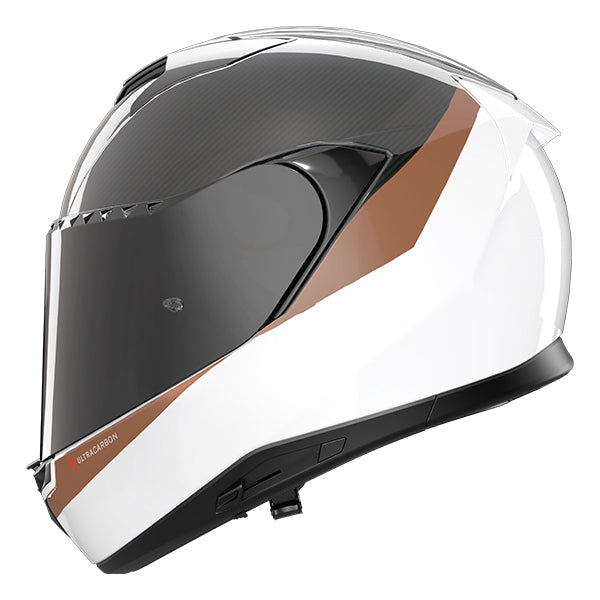 Nolan X-904 Ultra Carbon Vern Speciale 343 - Carbonio / Bianco / Ocra