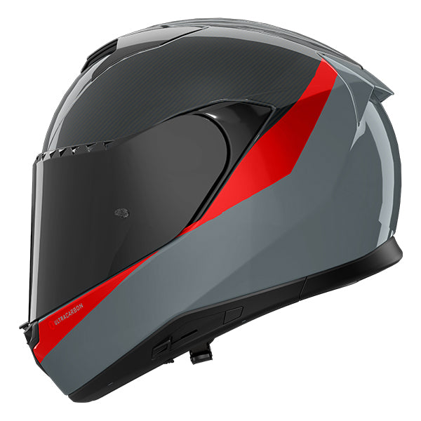 Nolan X-904 Ultra Carbon Vern Speciale 344 - Carbonio / Grigio / Rosso