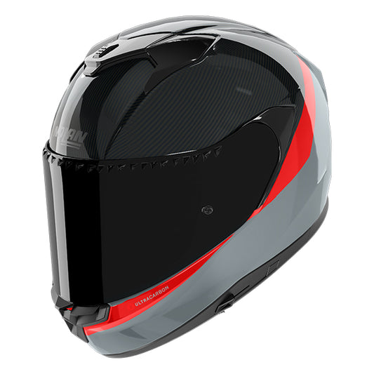 Nolan X-904 Ultra Carbon Vern Speciale 344 - Carbonio / Grigio / Rosso