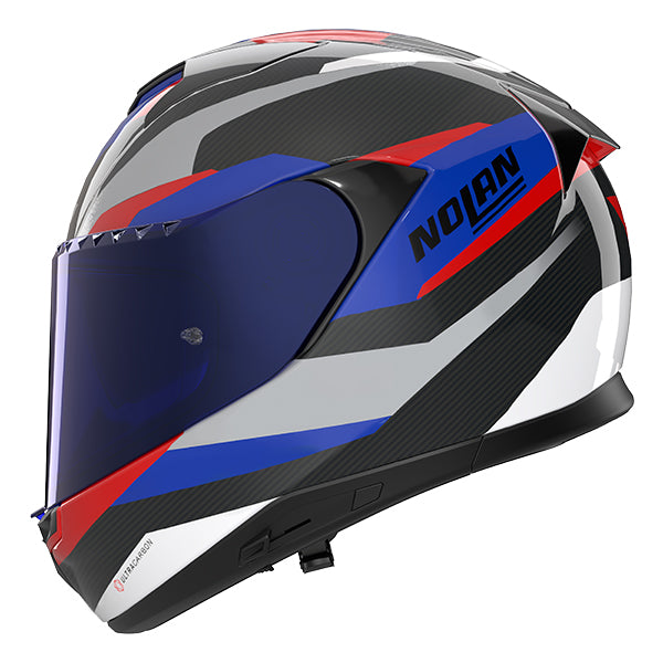 Nolan X-904 Ultra Carbon Calibro 347 - Carbonio / Anthracite / Blu / Rosso