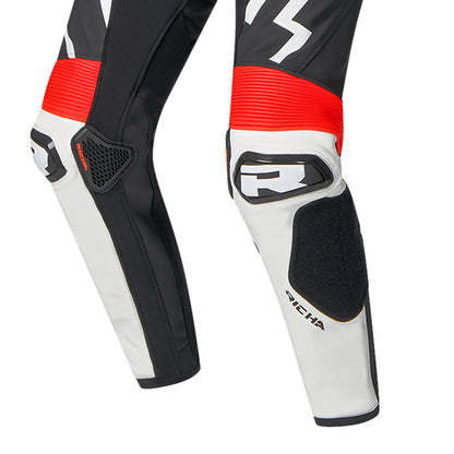 Richa Stradale GP Leather 1PC Suit - Blood Red / White