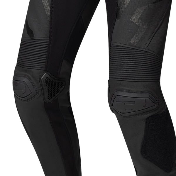 Richa Stradale GP Leather 1 Piece Suit - Black / Black
