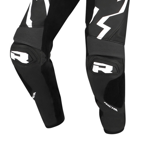 Richa Stradale GP Leather 1 piece Suit - Black / White