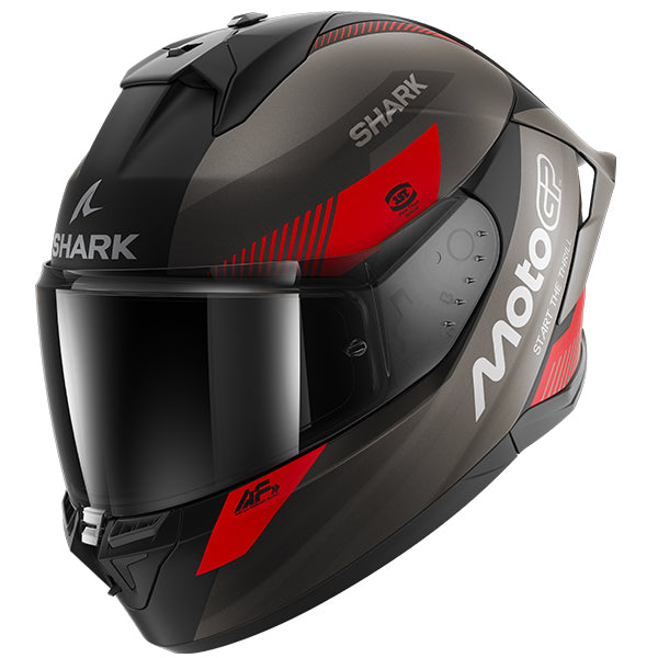 Shark Skwal Cup MotoGP Mat KAR - Black / Red