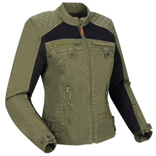 Segura Ladies Vanda Evo textile Jacket - Kaki