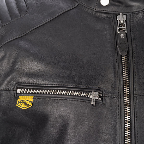 Segura Robby Leather Jacket - Black