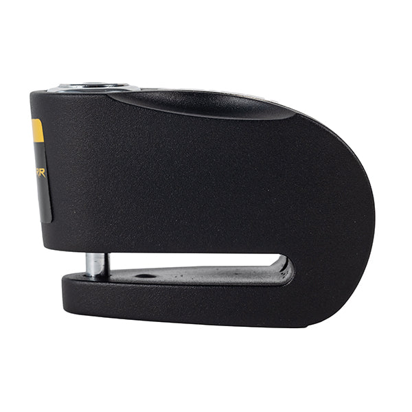 Riderr Riot Silver Disc Lock - Black / Silver