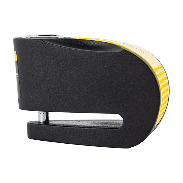 Riderr Riot Yellow Disc Lock - Black / Yellow