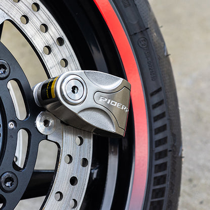 Riderr Rampage Silver Disc Lock