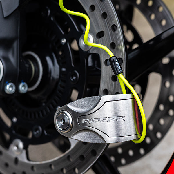 Riderr Rampage Silver Disc Lock