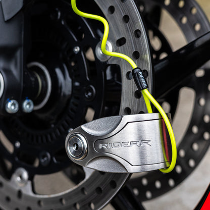 Riderr Rampage Silver Disc Lock