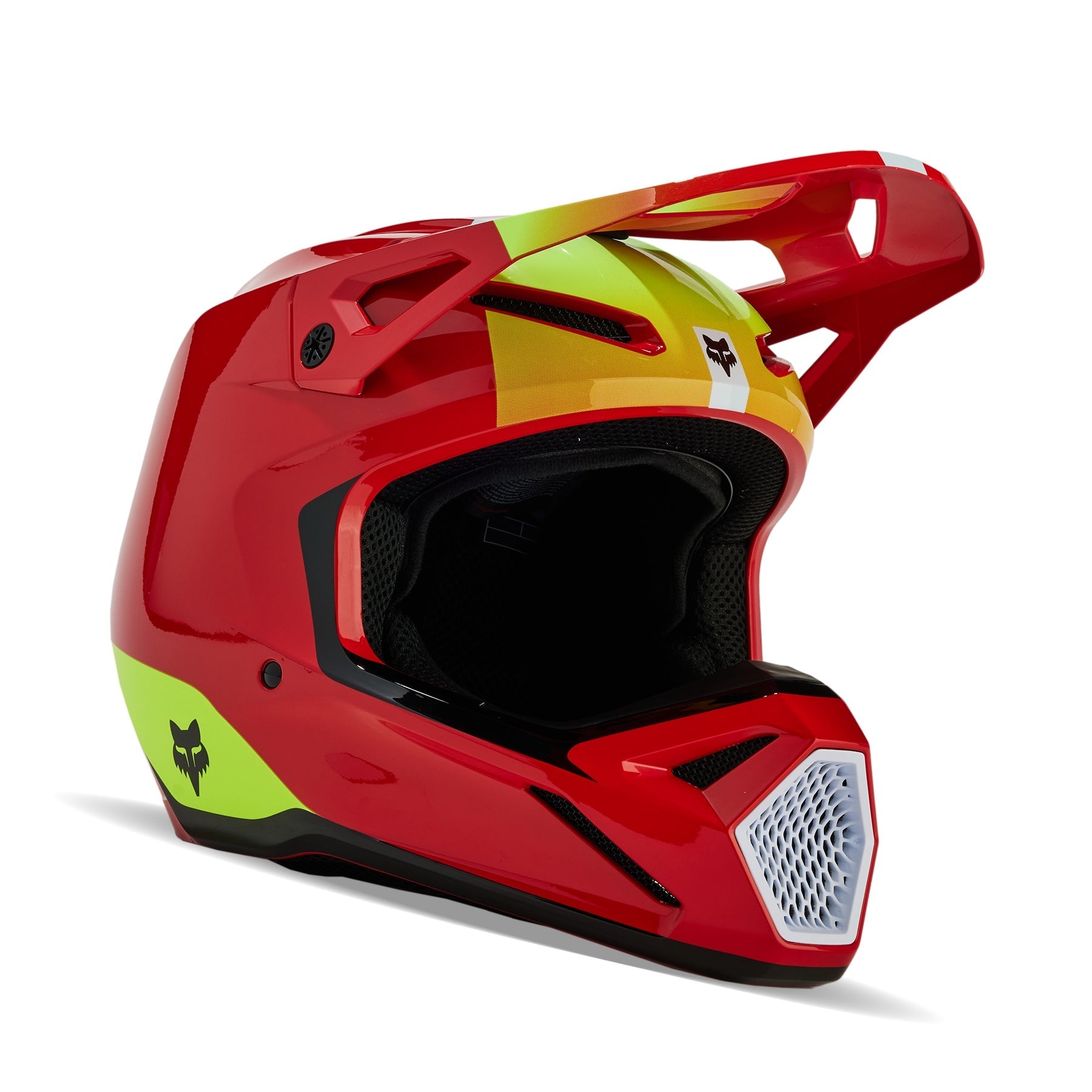 Fox V1 Ballast MX24 Motocross Off-Road Helmet Flo Red – Mega