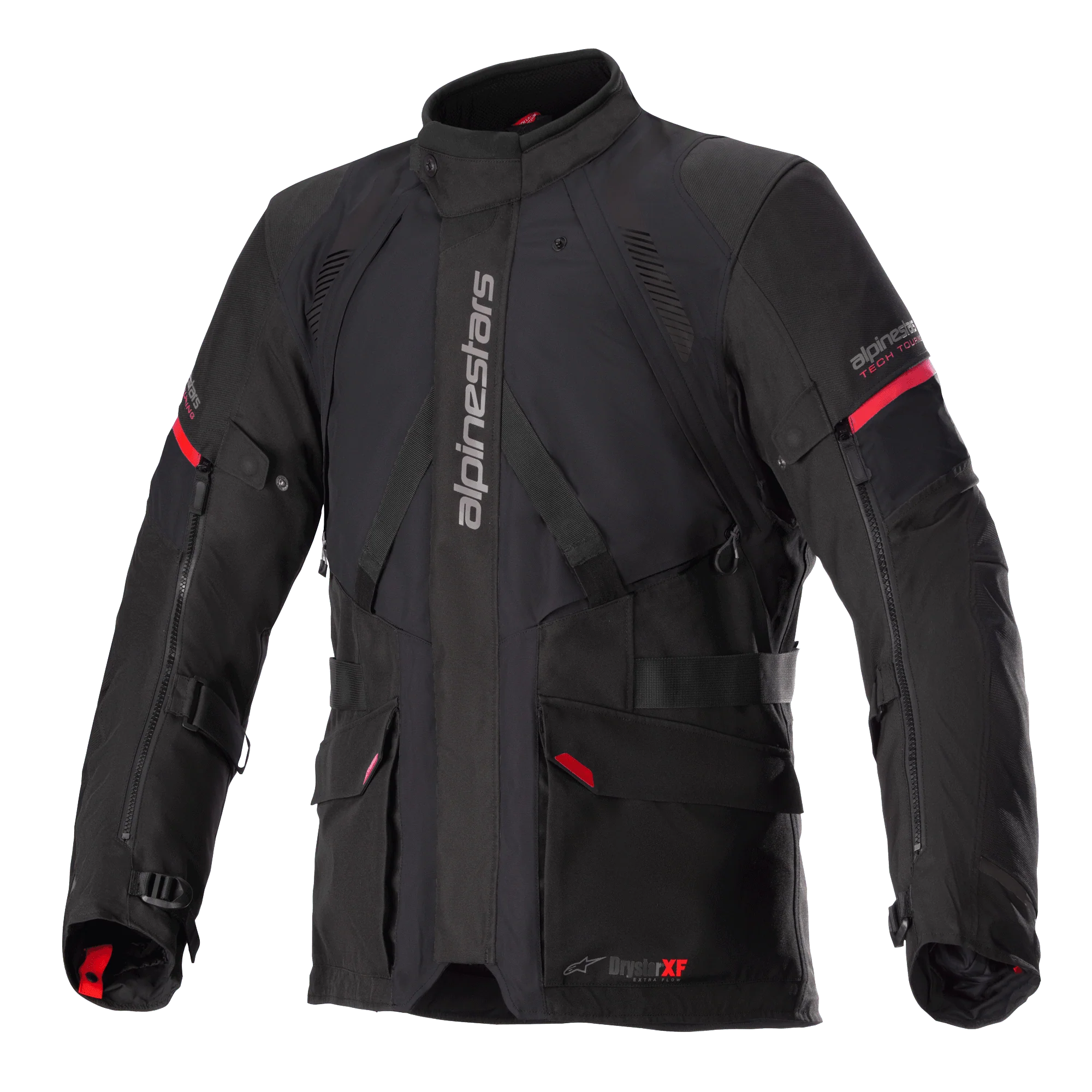 Alpinestars Monteira DS XF Jacket - Black Bright Red
