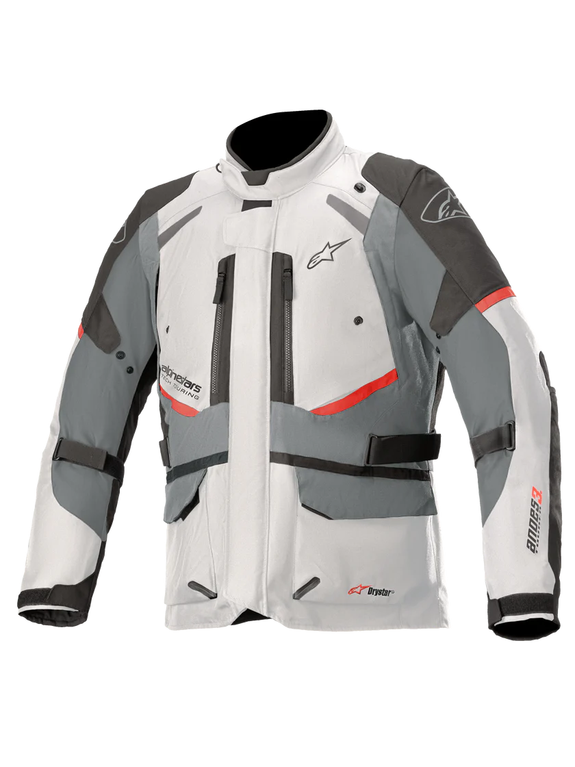 Alpinestars Andes v3 Drystar Textile Jacket - Ice Grey / Dark Grey .