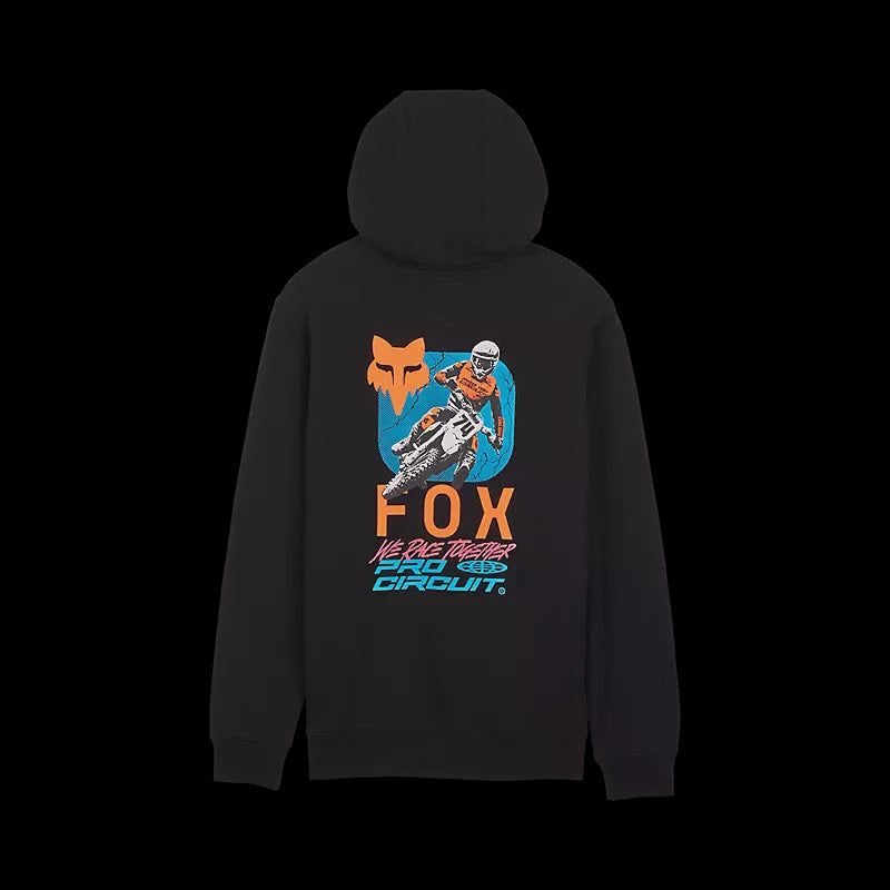 Fox x Pro Circuit Pullover Hoodie - Black