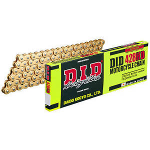 DID Chain 428 HD Heavy Duty (RJ) - Gold/Gold