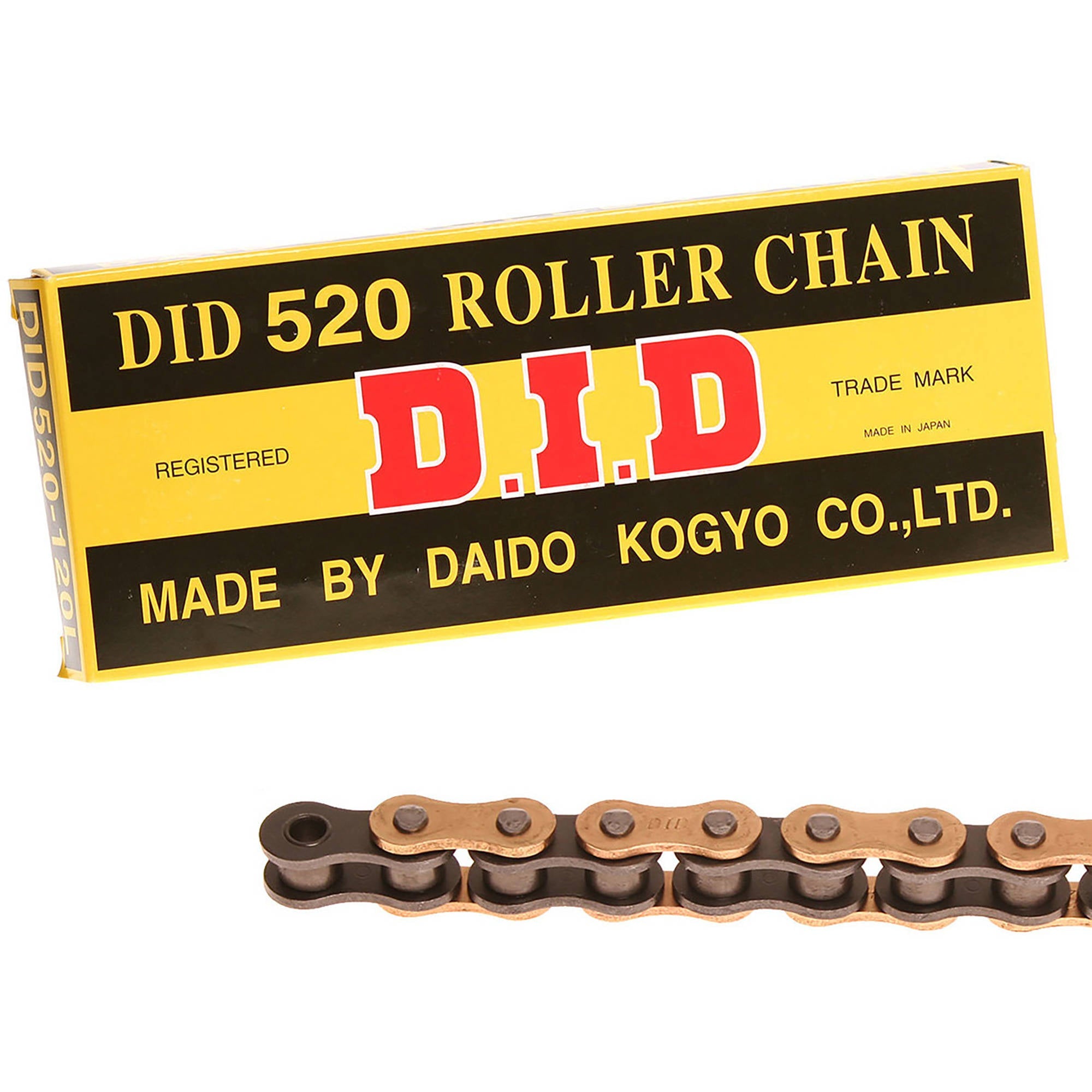 DID Chain 520 Heavy Duty (RJ) - Gold / Black