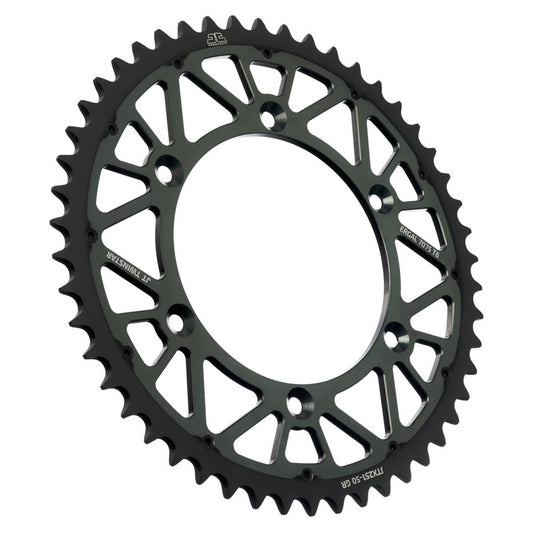 JT Twinstar Rear Sprocket YZ125-250 99-23 - Grey