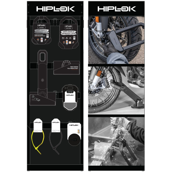 Hiplok Lok Combo V2 Blue