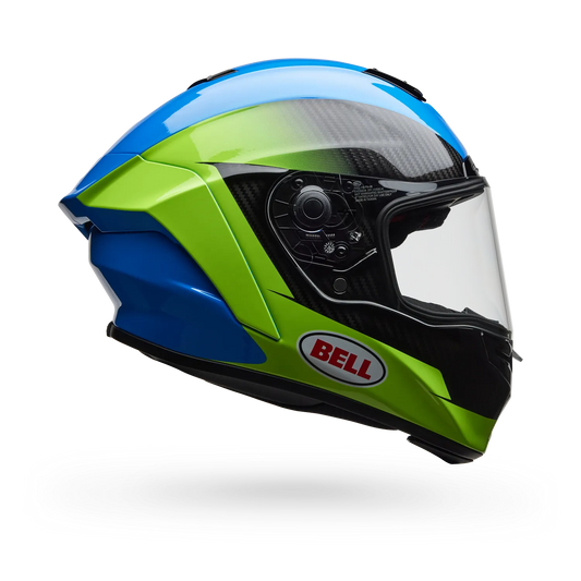 Bell Racestar DLX Flex  Corsa - Blue / Green