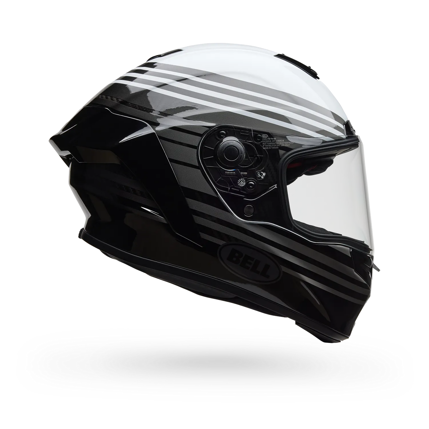 Bell Racestar DLX Flex Dash - White / Black
