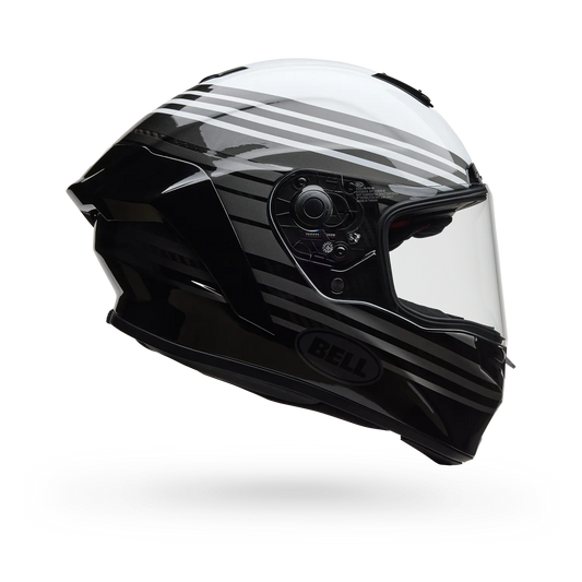 Bell Racestar DLX Flex Dash - White / Black