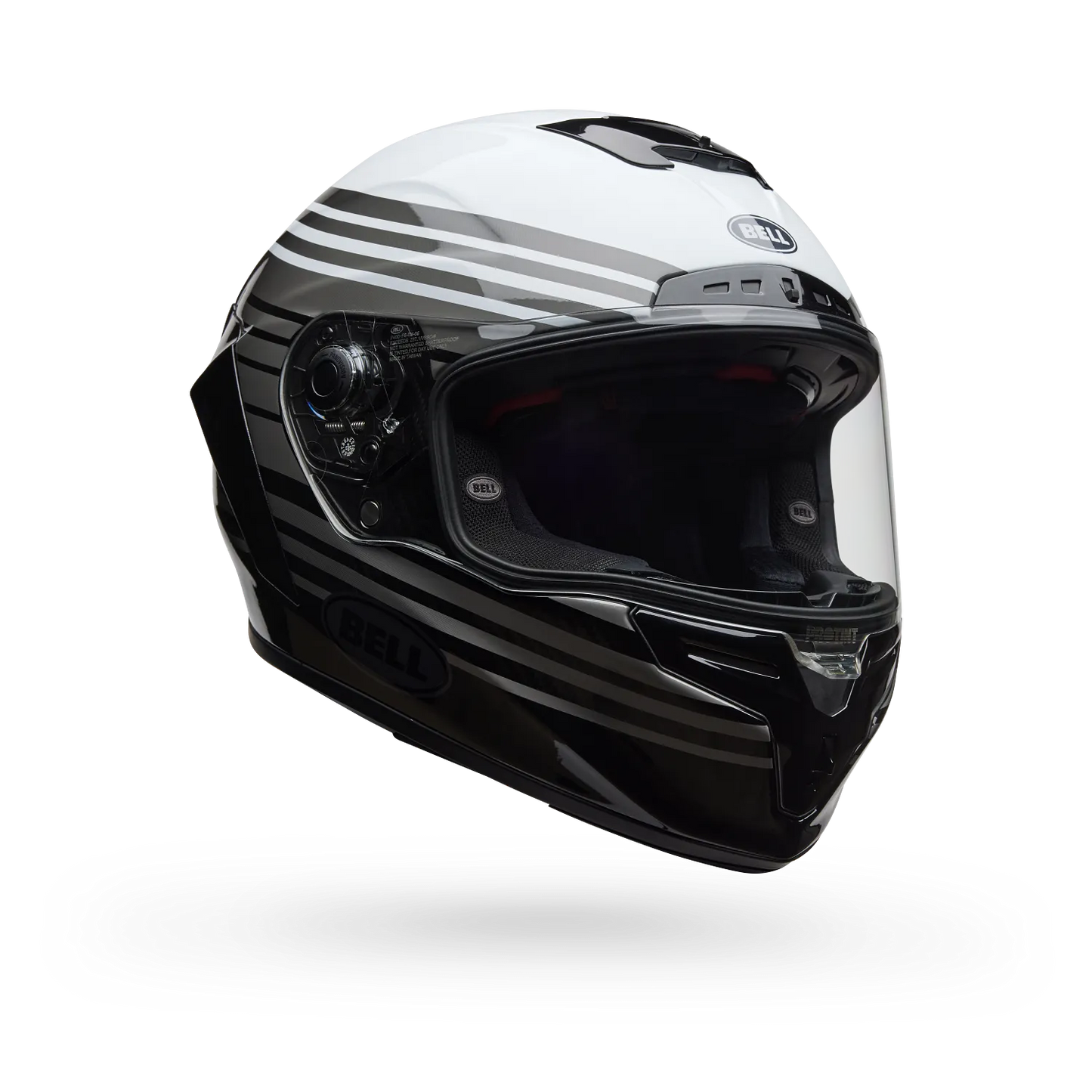 Bell Racestar DLX Flex Dash - White / Black