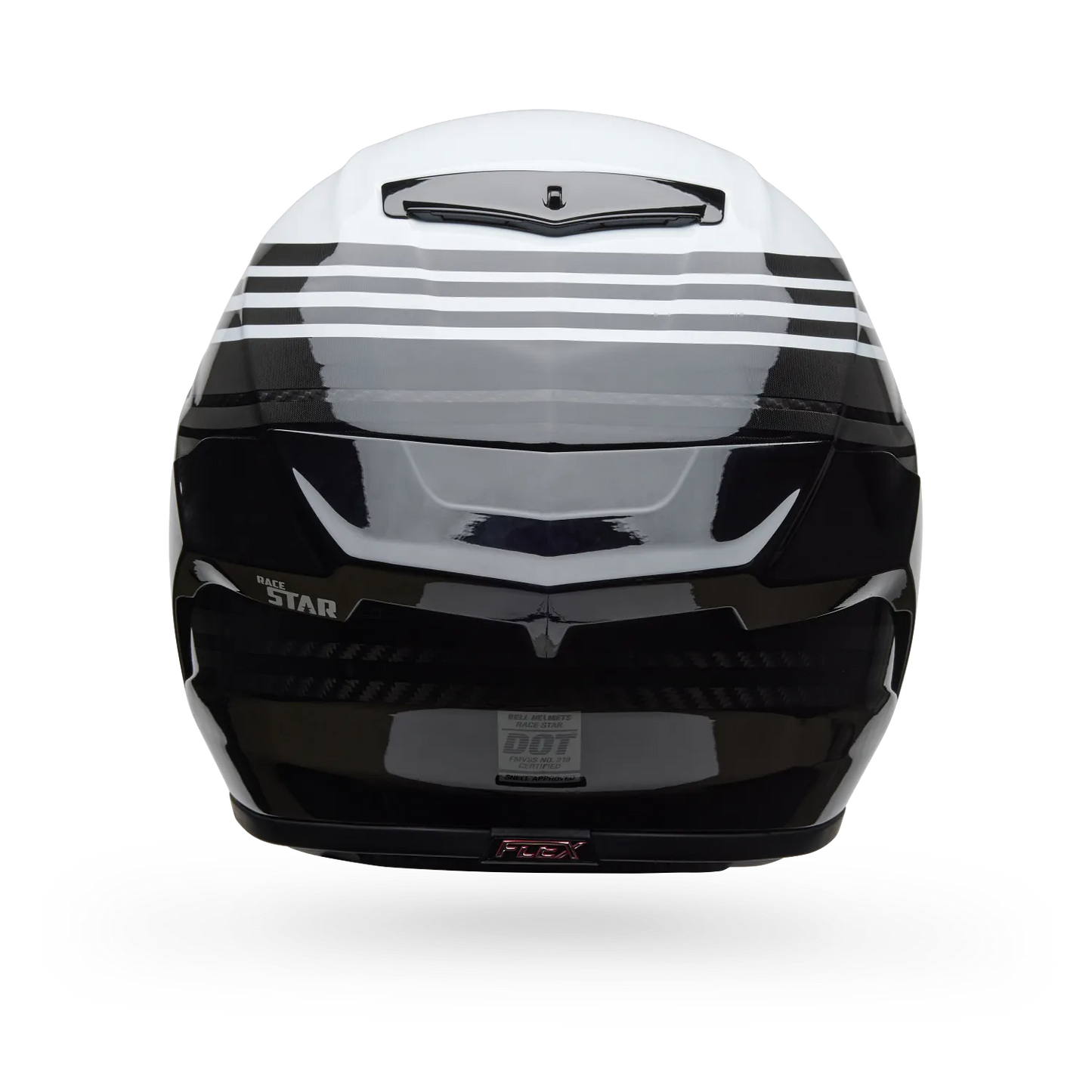 Bell Racestar DLX Flex Dash - White / Black