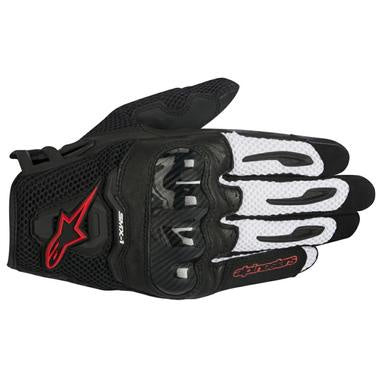 Alpinestars SMX-1 Air Motorcycle Gloves - Black / Red