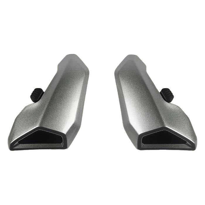 ARAI QVF Front Duct Set - Aluminium Silver