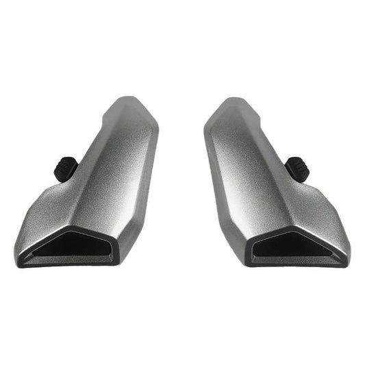 ARAI QVF Front Duct Set - Aluminium Silver
